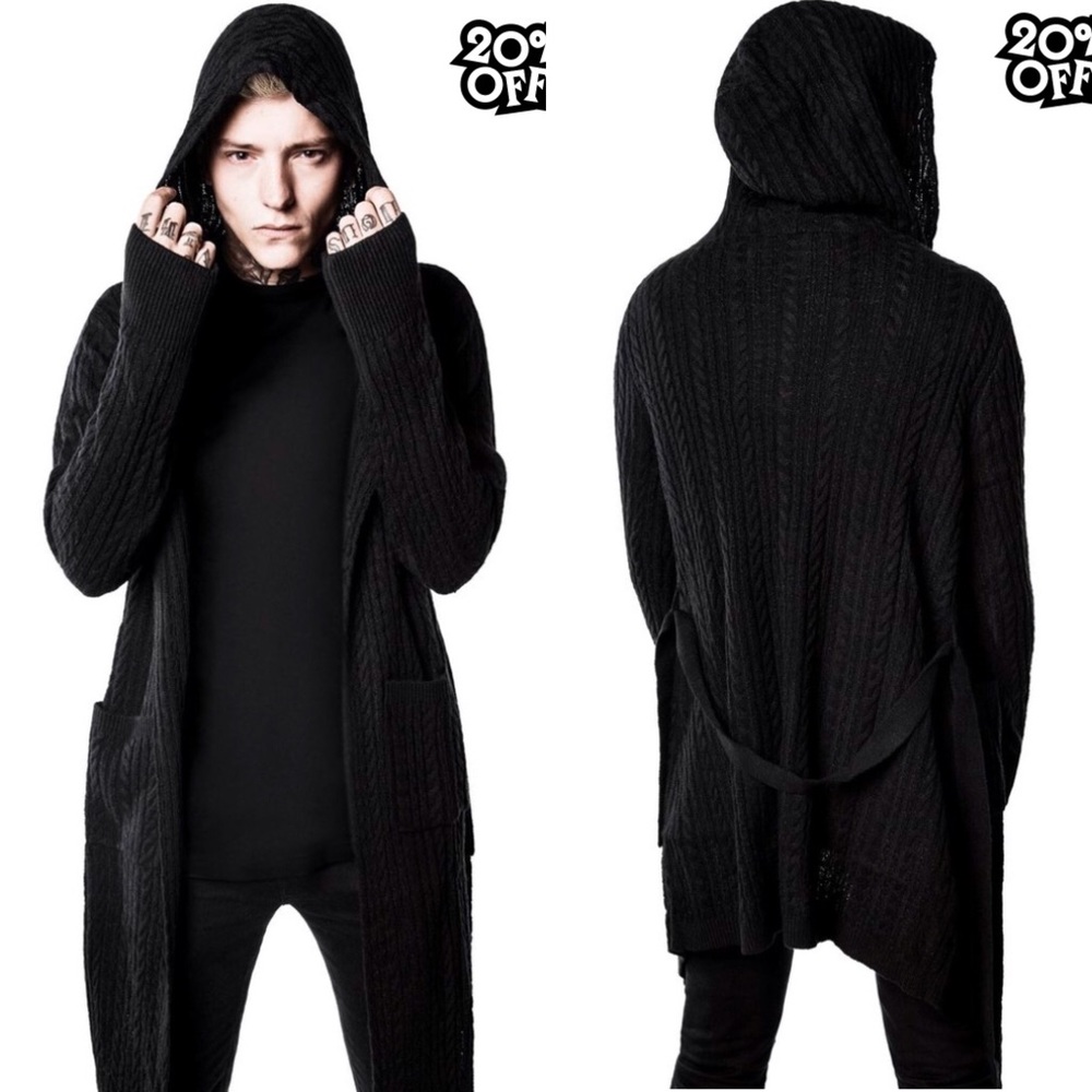 (iSO)Crypt Never Die Knit Cardigan M-L